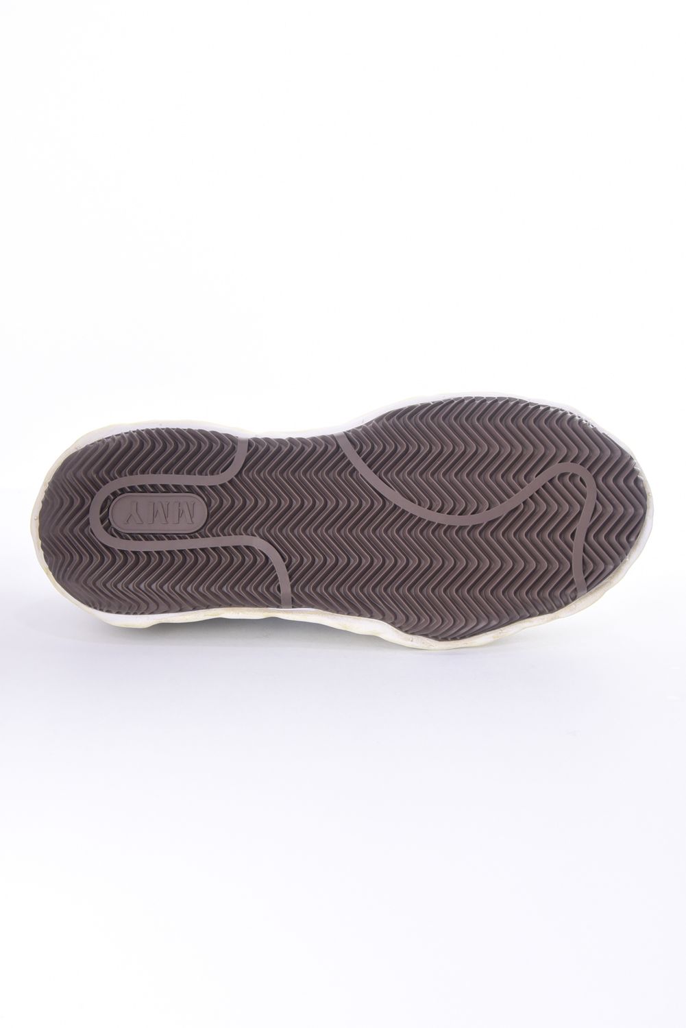 "BLAKEY" OG Sole Wrinkled Leather Low-top Sneaker / オリジナルソール ウィンクルレザー ローカットスニーカー (シルバー)