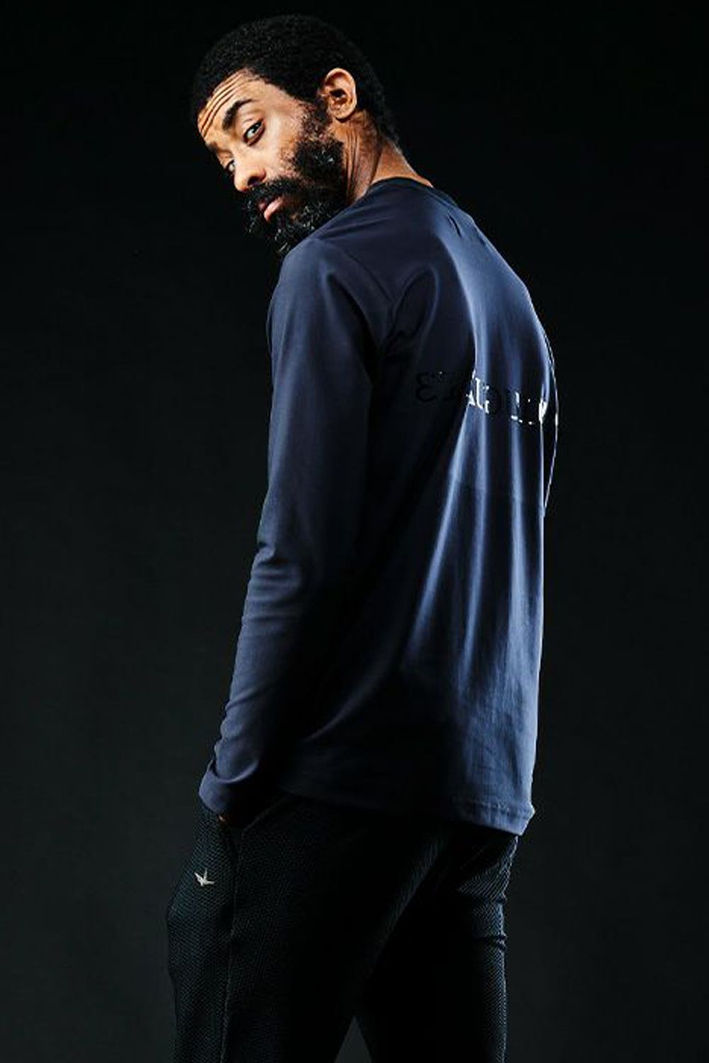 113SPORT CREW SPECIAL  S/S / バックロゴ ジャージ Tシャツ ブラック
