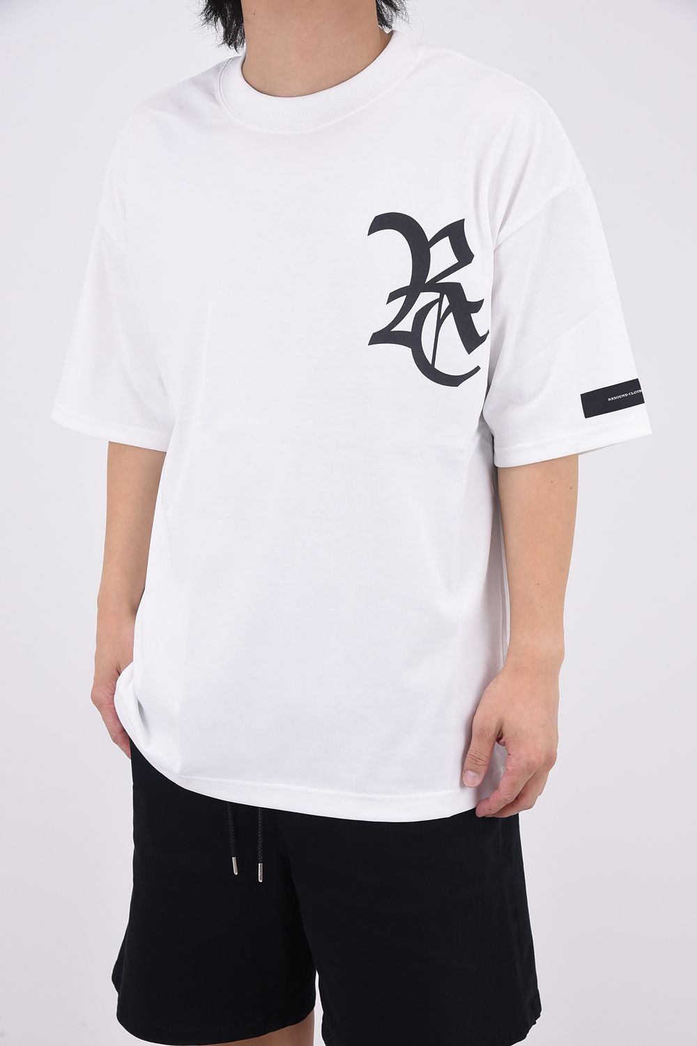 RC OVER TEE / RCロゴ オーバーTシャツ ホワイト