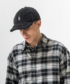 BOA LOW CAP /シルキーボア ローキャップ (ブラック) (12月上旬入荷予定) ※オーダー締切:9月7日(月)17時