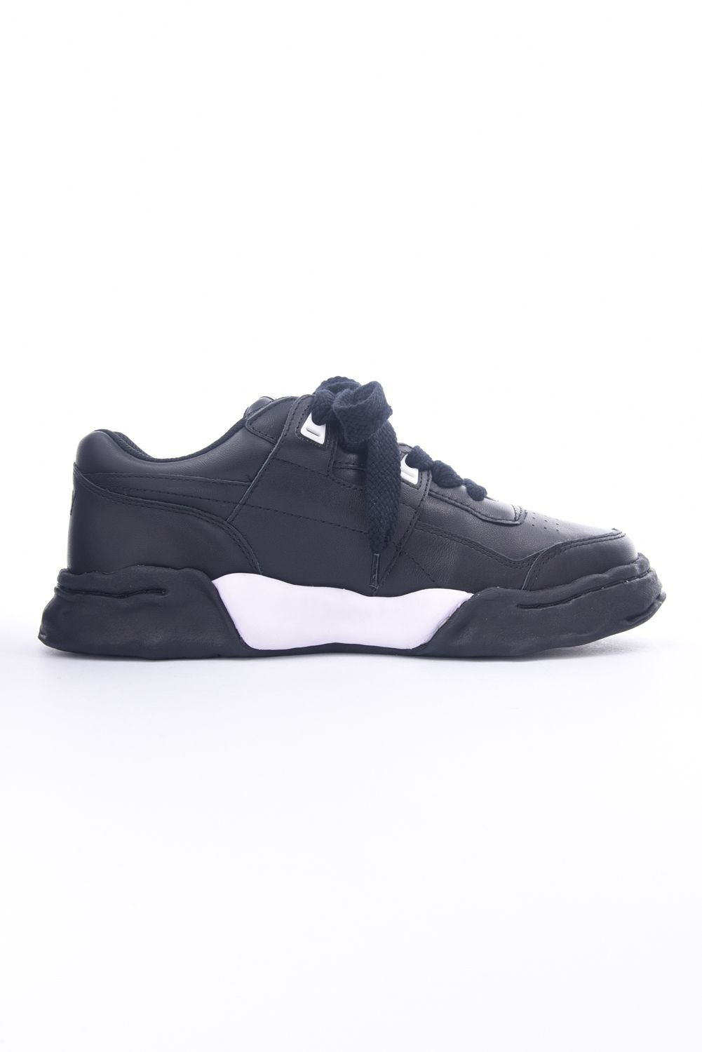 "PARKER" OG Sole Leather Low-top Sneaker / オリジナルソール レザー ローカットスニーカー ブラック