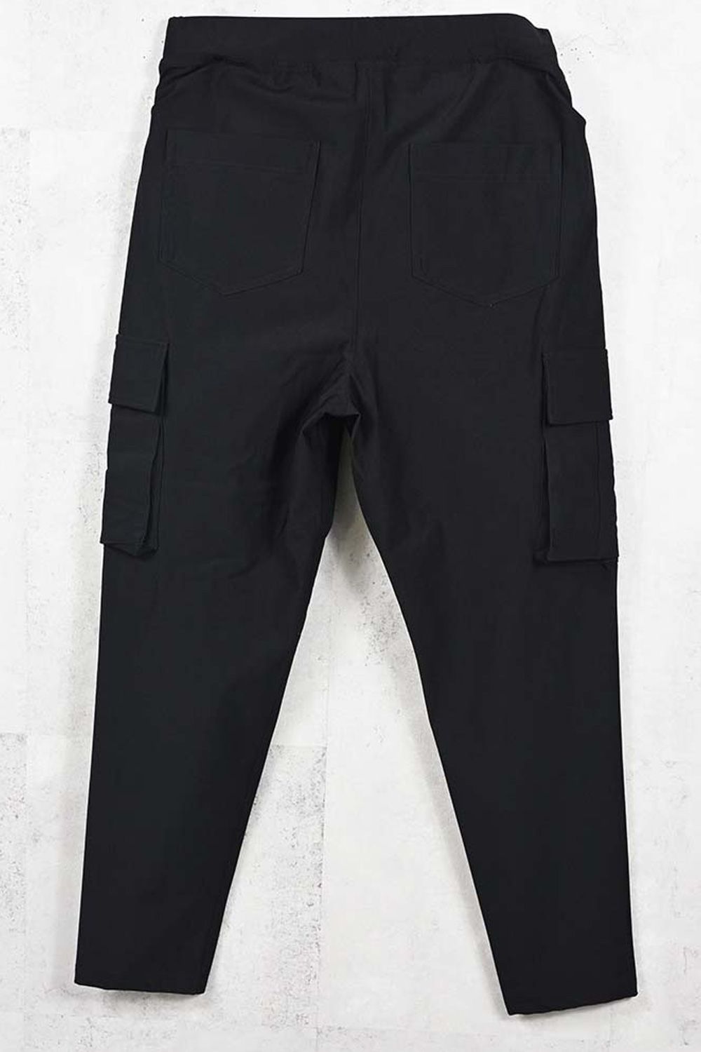 ROLAND HEAT CARGO / 裏起毛 テーパードシルエット カーゴパンツ (ブラック) (11月上旬入荷予定) ※オーダー締切：9月1日(月)18:00