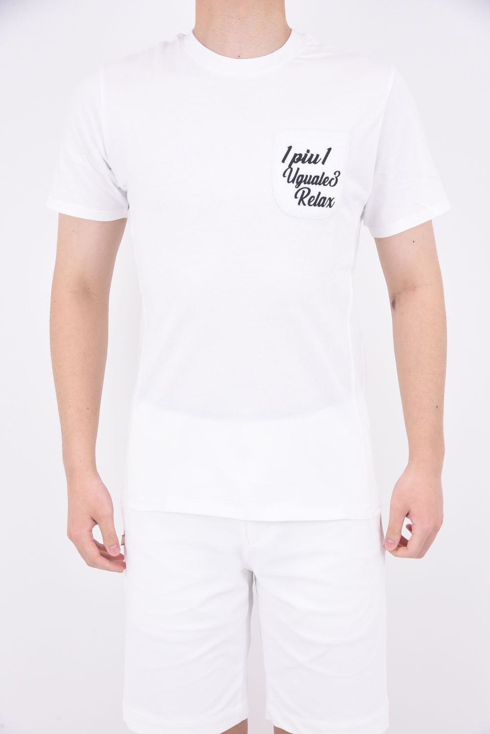 BRUSHED BACK  POCKET T-SHIRTS / ブラッシュドポケット 半袖Tシャツ ホワイト