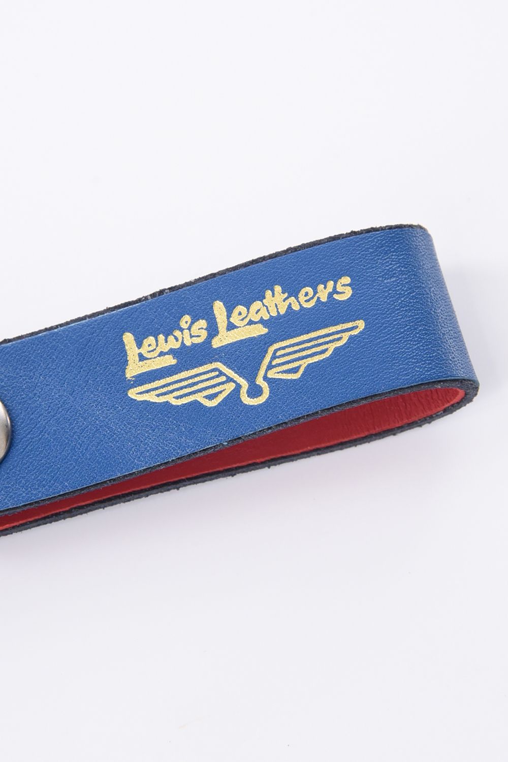 LEWIS LEATHERS BELT LOOP KEYRING MK1 / レザー キーリング ヴィンテージターコイズ