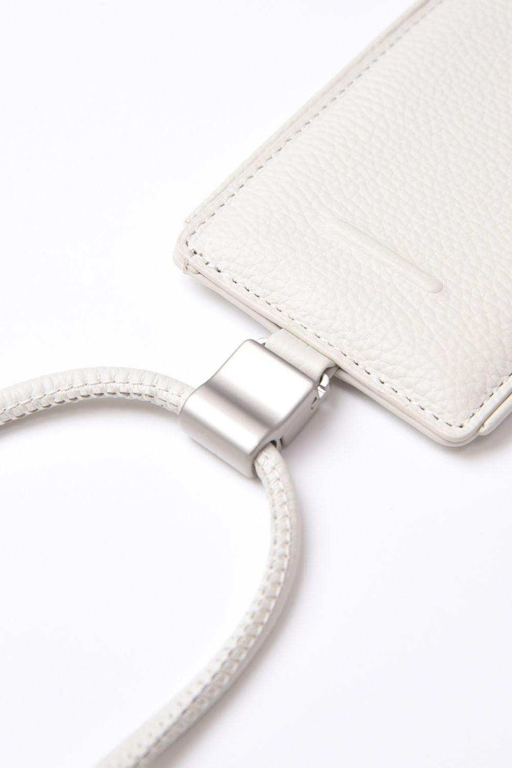 EXCHANGE-SHOULDER-CARDCASE-SET / ストラップ付き MagSafe対応 ショルダーコンポジションスリムカードケース (マシュマロ)