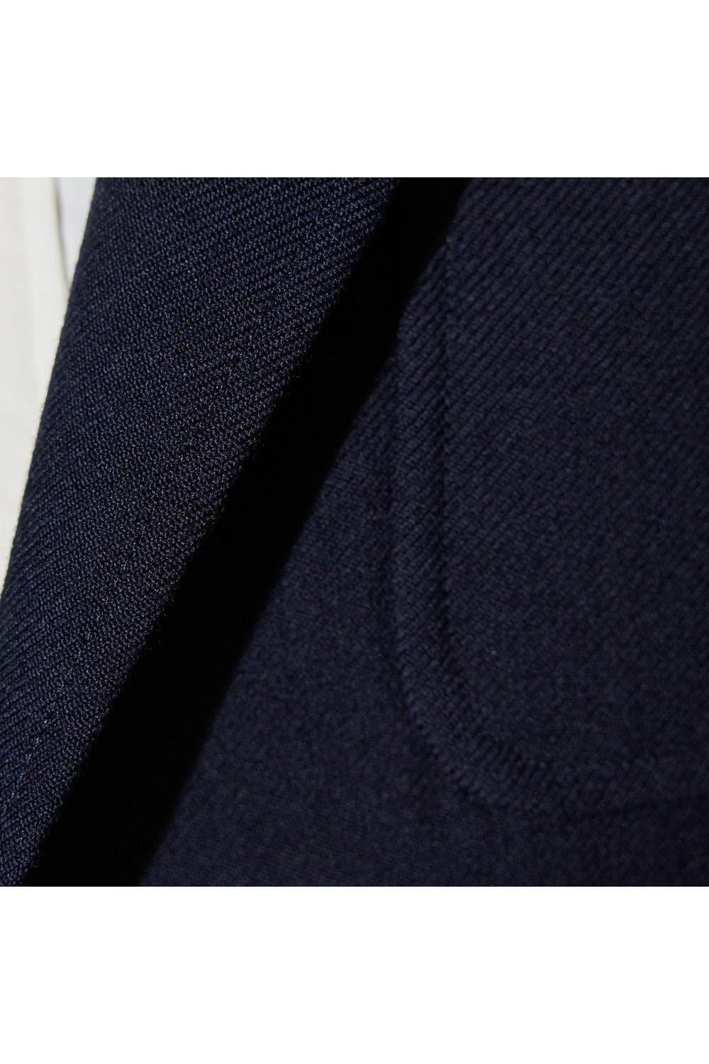 3POCKET SINSLE WOOL TWILL / スリーポケット ジャケット ネイビー