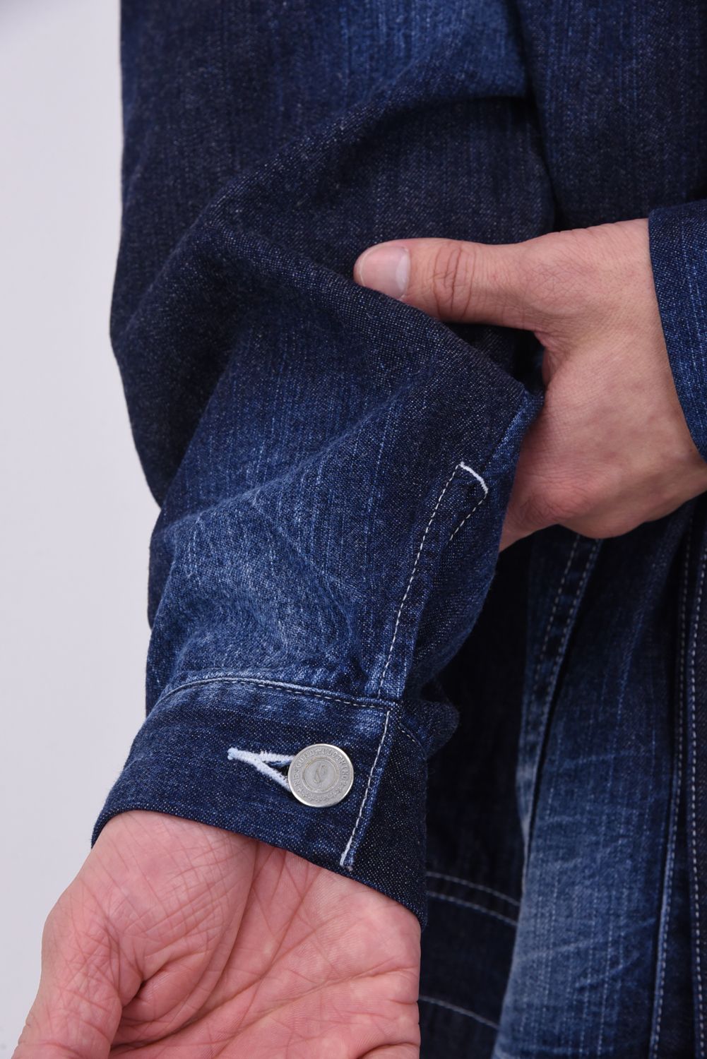 【26SS 39th】 RC COVER ALL / ライトデニム カバーオールジャケット (ダークインディゴ)