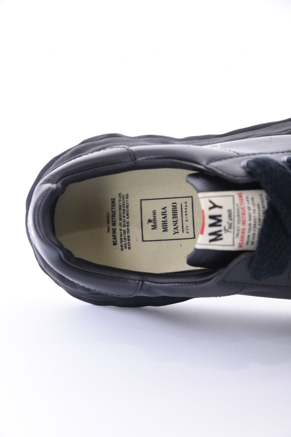 "BLAKEY" OG Sole Leather Low-top Sneaker / オリジナルソール レザーローカットスニーカー ブラック / ブラック