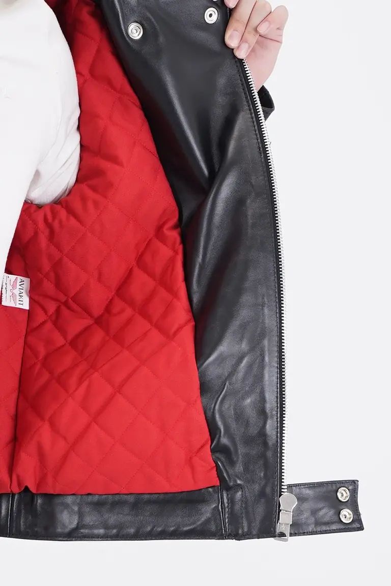 【受注オーダー】 441 TIGHT FIT CYCLONE (カウハイド/レッドキルティング)