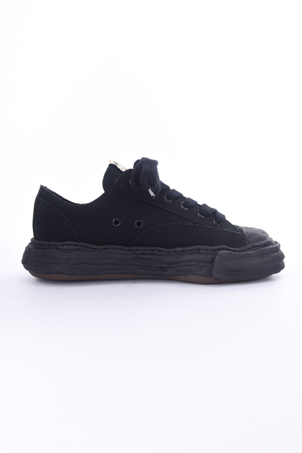 "PETERSON23" OG sole canvas Low-top Sneaker / ダックテイラー キャンバス ローカット ブラック/ブラック