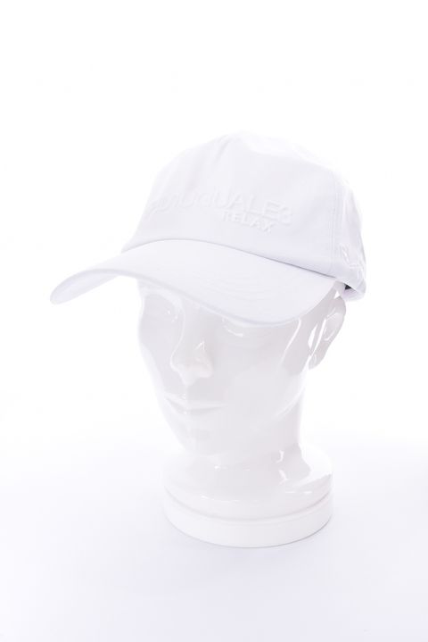 EMBOSSED LOGO CAP / エンボスロゴ ベースボールキャップ (ホワイト)