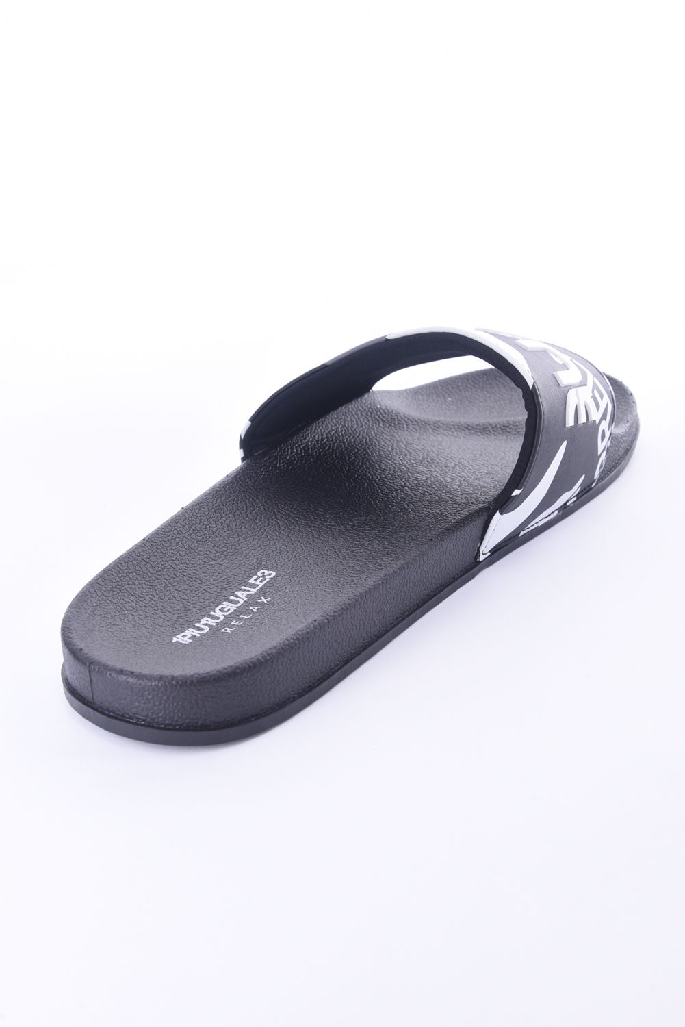CAMO PATTERN SANDALS / ロゴ オリジナルカモフラ柄 シャワーサンダル ブラックカモ