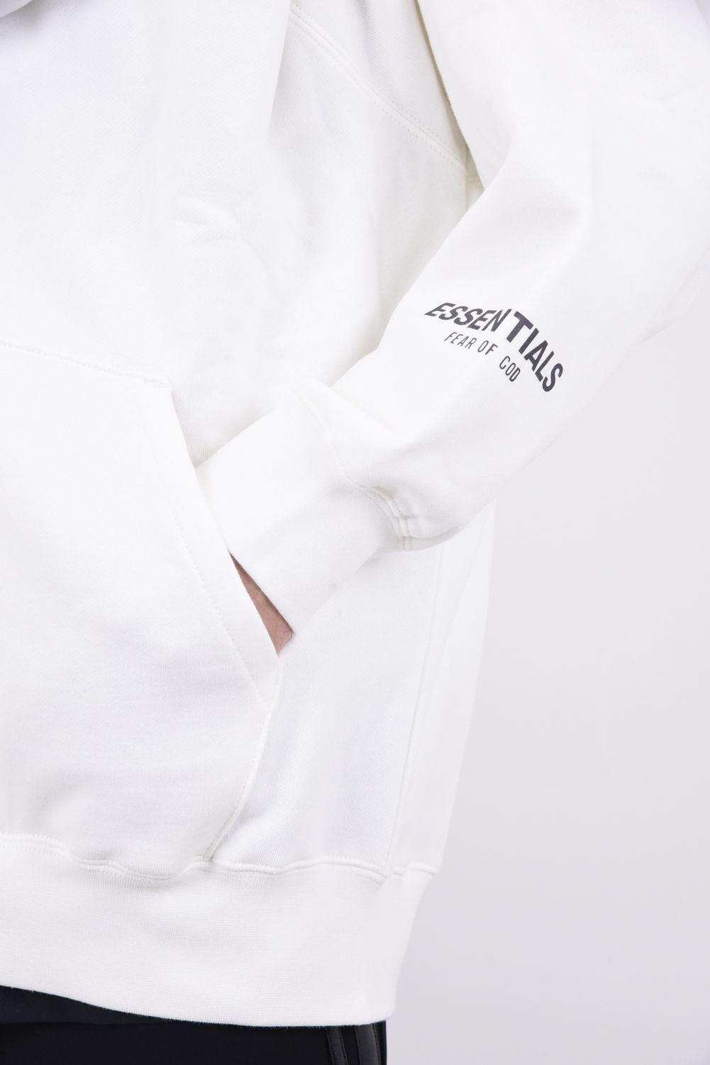 FOG ESSENTIALS - ESSENTIALS BACK LOGO FULLZIP HOODIE / 裏起毛