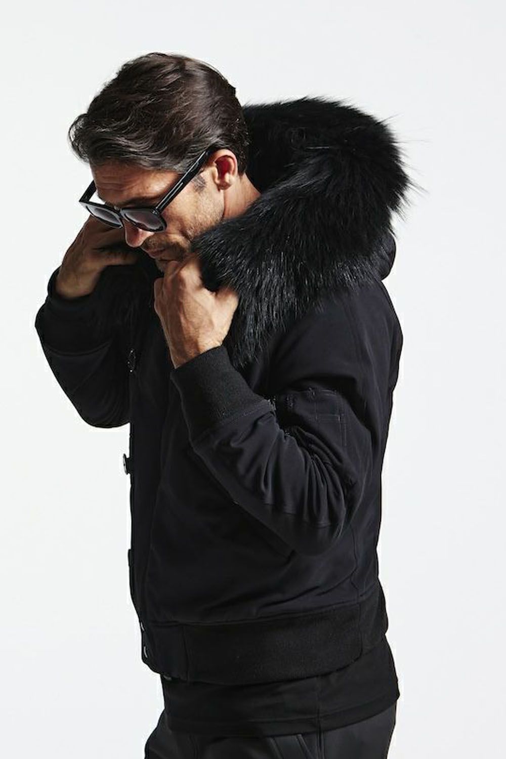 【BLACK MILITARY Vol.23】 STRETCH MAT DOUBLE CLOTH / BLACK (12月頃入荷予定) ※オーダー締切 8/22 (木)11:59迄