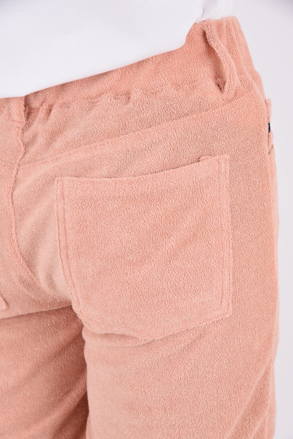 VINTAGE PILE SHORTS / パイル生地 ヴィンテージ風 ショートパンツ (ピンク)