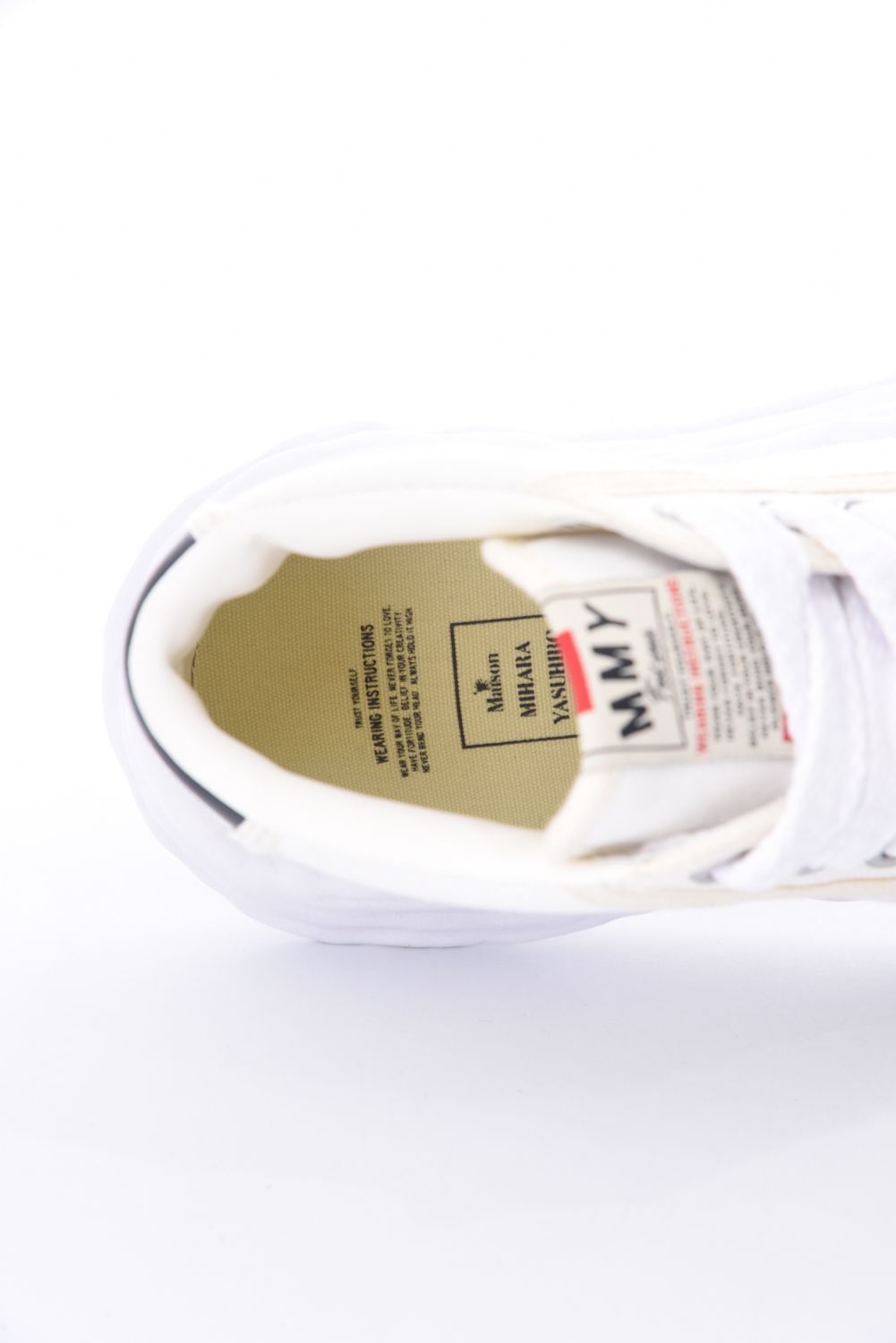 "BLAKEY" OG Sole Canvas High-top Sneaker / オリジナルソール キャンバス ハイカットスニーカー ホワイト