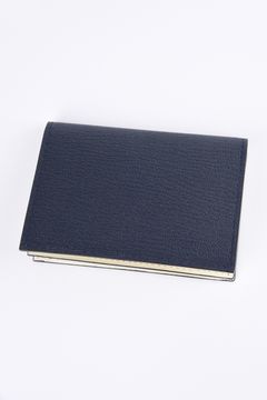 【残り1点】 BUSINESS CARD HOLDER / LA351GT 名刺入れ ネイビー×ホワイト