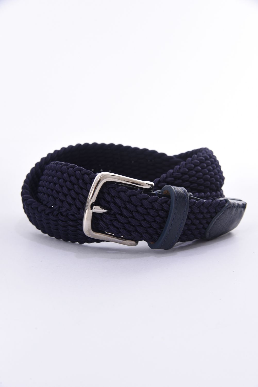 RAYON ELASTIC BELT 28mm / 28mm エラスティックメッシュベルト ネイビー*