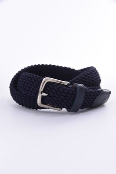 RAYON ELASTIC BELT 28mm / 28mm エラスティックメッシュベルト ネイビー*