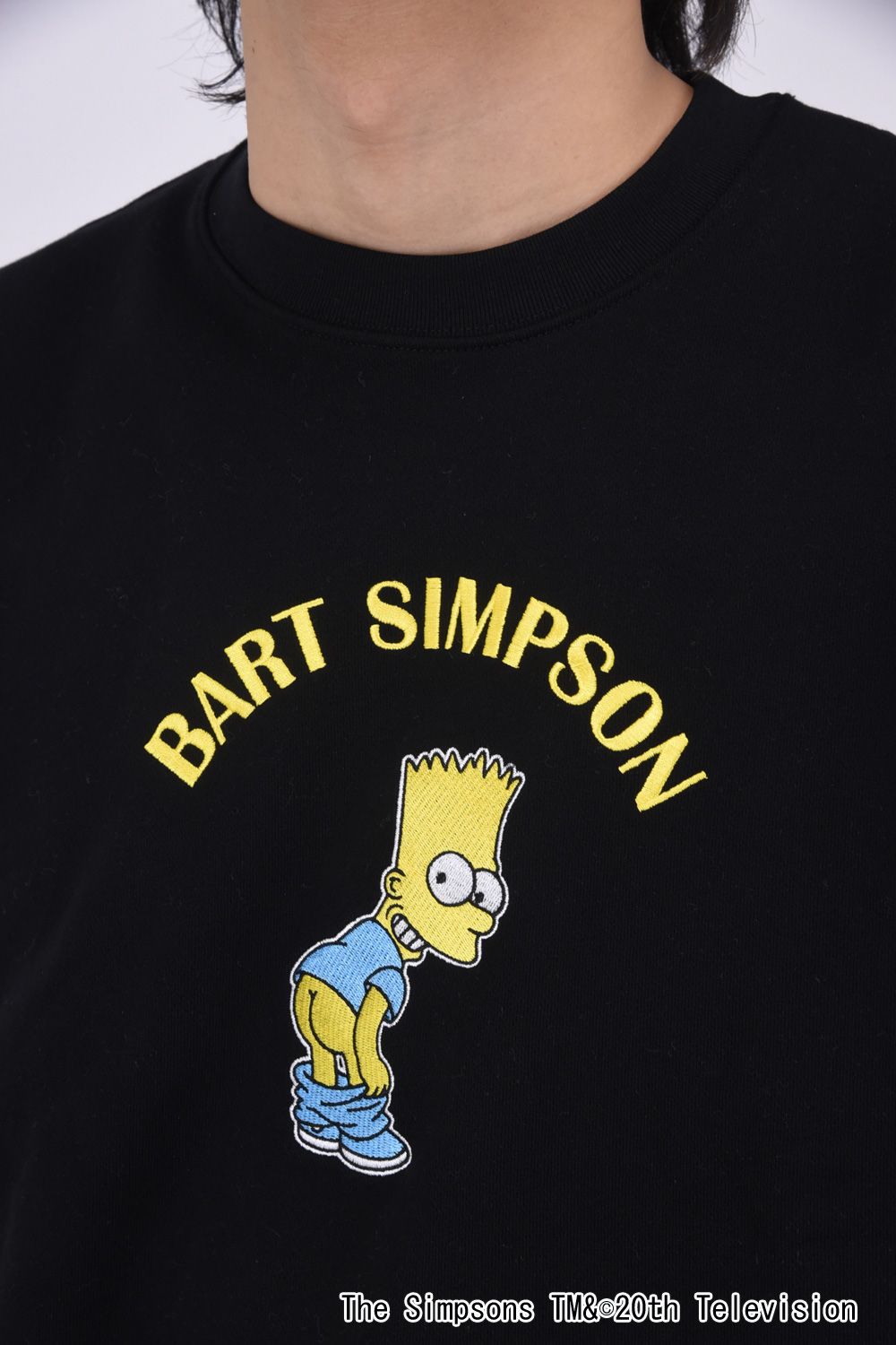 【1PIU1UGUALE3 RELAX】 The Simpsons シンプソン クルーネック 1PIU1UGUALE3 RELAX(ウノピゥウノウグァーレトレ リラックス