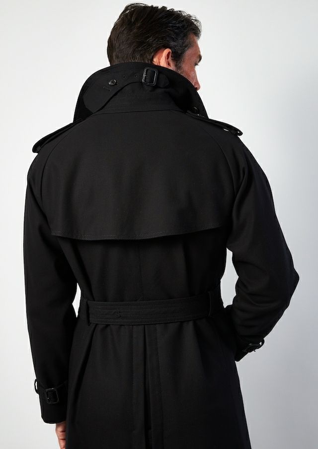 【BLACK MILITARY Vol.17】 FIRST TRENCH COAT BLACK (11月下旬入荷予定) ※オーダー締切 9/7(水)11:59迄