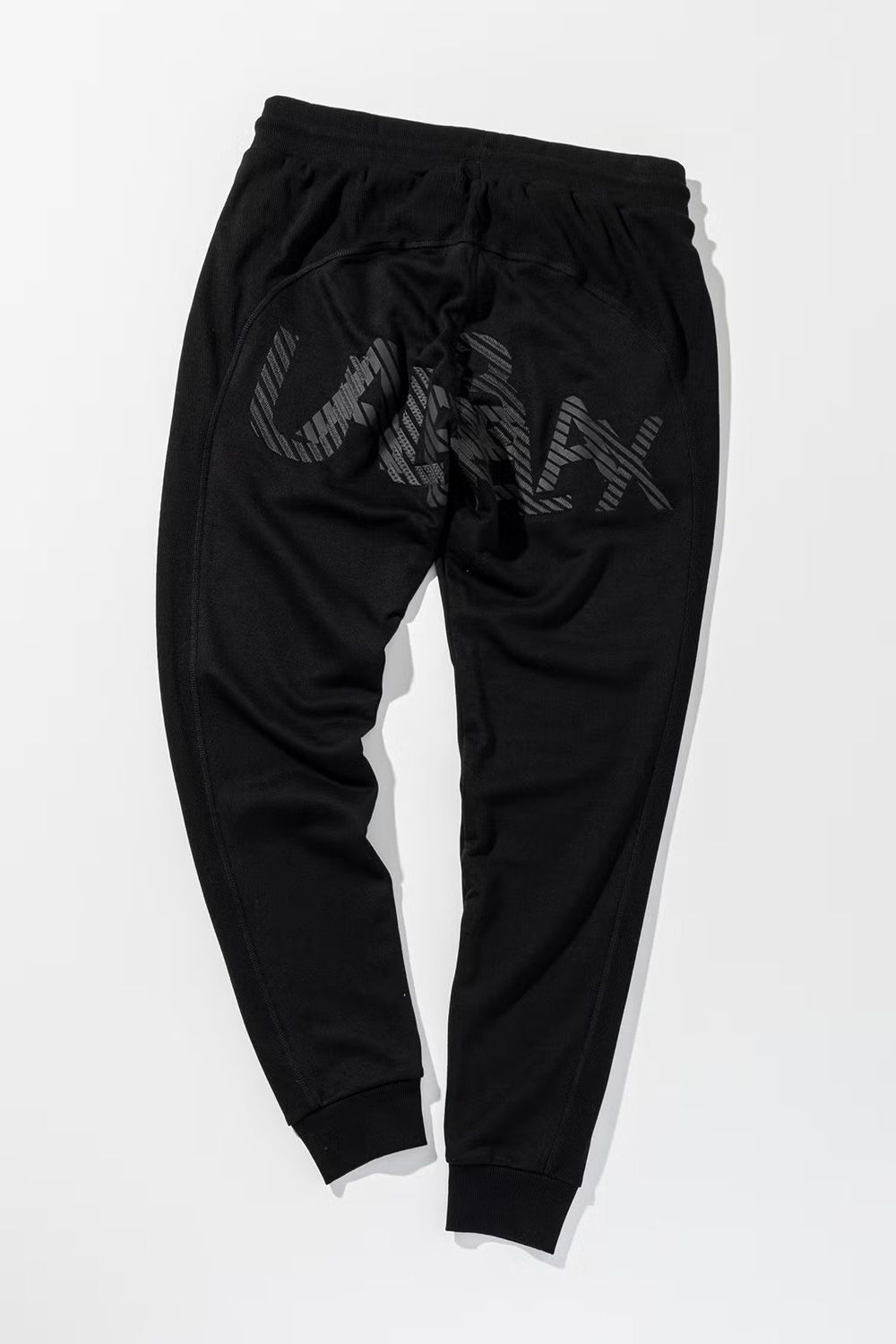 【26AW】 TC FRENCH TERRY SHADOW LOGO LONG PANTS / フレンチテリー シャドーロゴ ロングパンツ (ブラック)