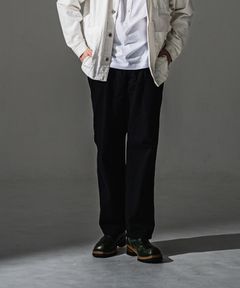WK  PT / ワンタック ワークパンツ (ブラック) (8月中旬入荷予定) ※オーダー締切:5月23日(土)17時
