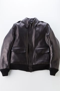 【BLACK MILITARY Vol.14】 A-2 FLIGHT JACKET-BLACK (1月末頃入荷予定 )※オーダー締切11/24(水)11:59迄