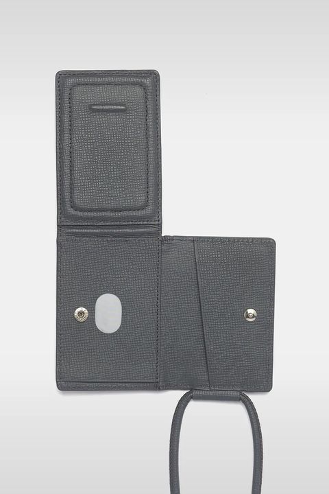 STRAPPED-ACCESSORY-WALLET / ストラップ付き MagSafe対応 ウォレット (グレー)