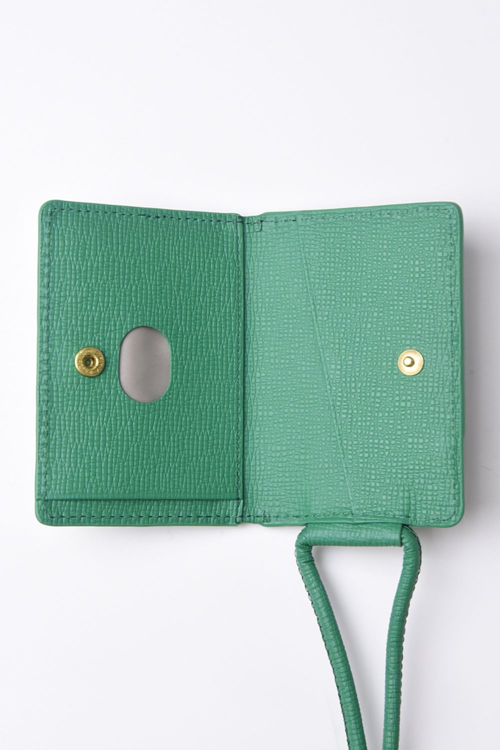 STRAPPED-ACCESSORY-CARDCASE / ストラップ付き MagSafe対応 ショルダーカードケース (ジョリーグリーン)