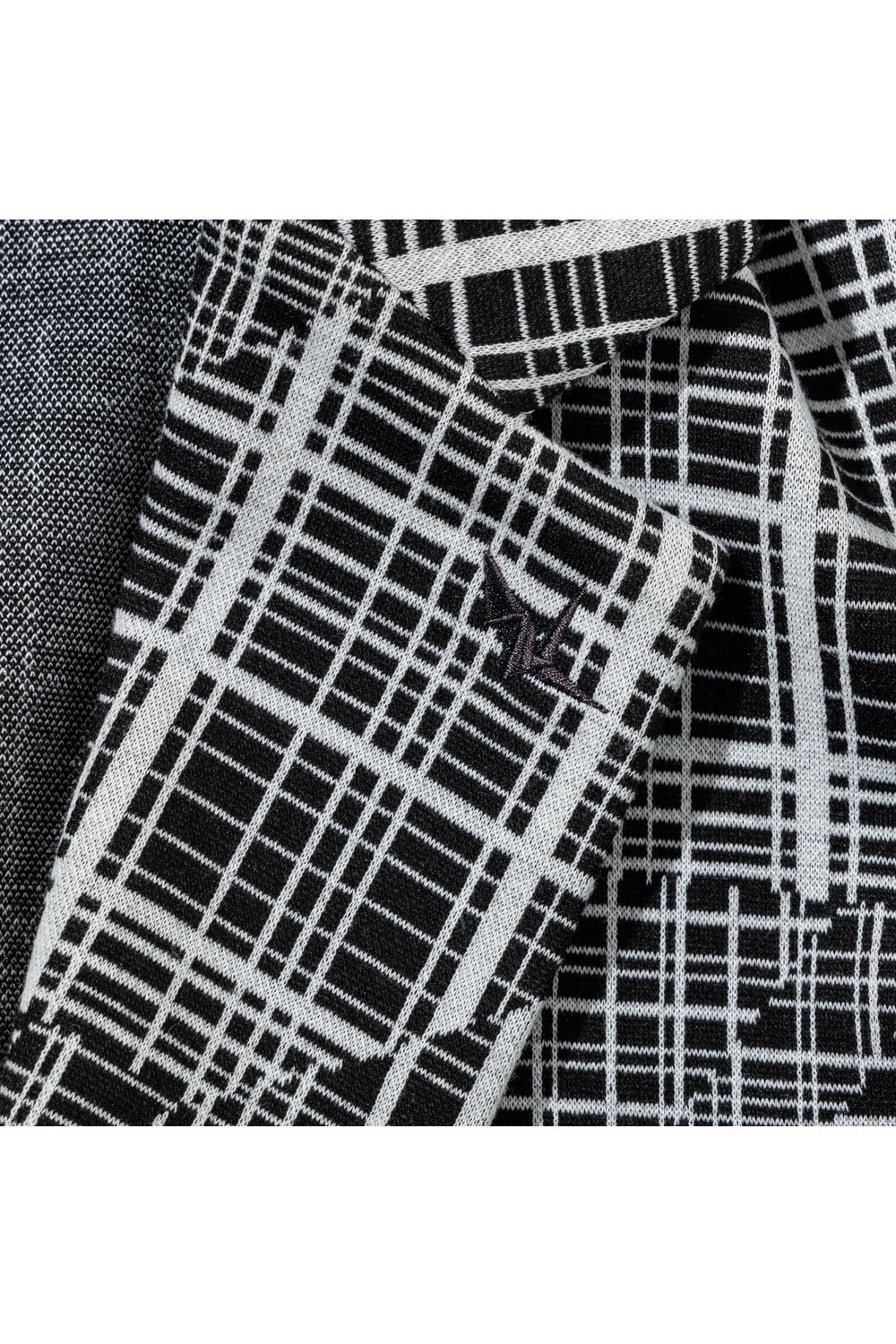 【26SS】 GEOMETRIC CLASSIC JACQUARD JACKET / ジオメトリック総柄 テーラードシングルジャケット (ブラック) (2月上旬入荷予定)