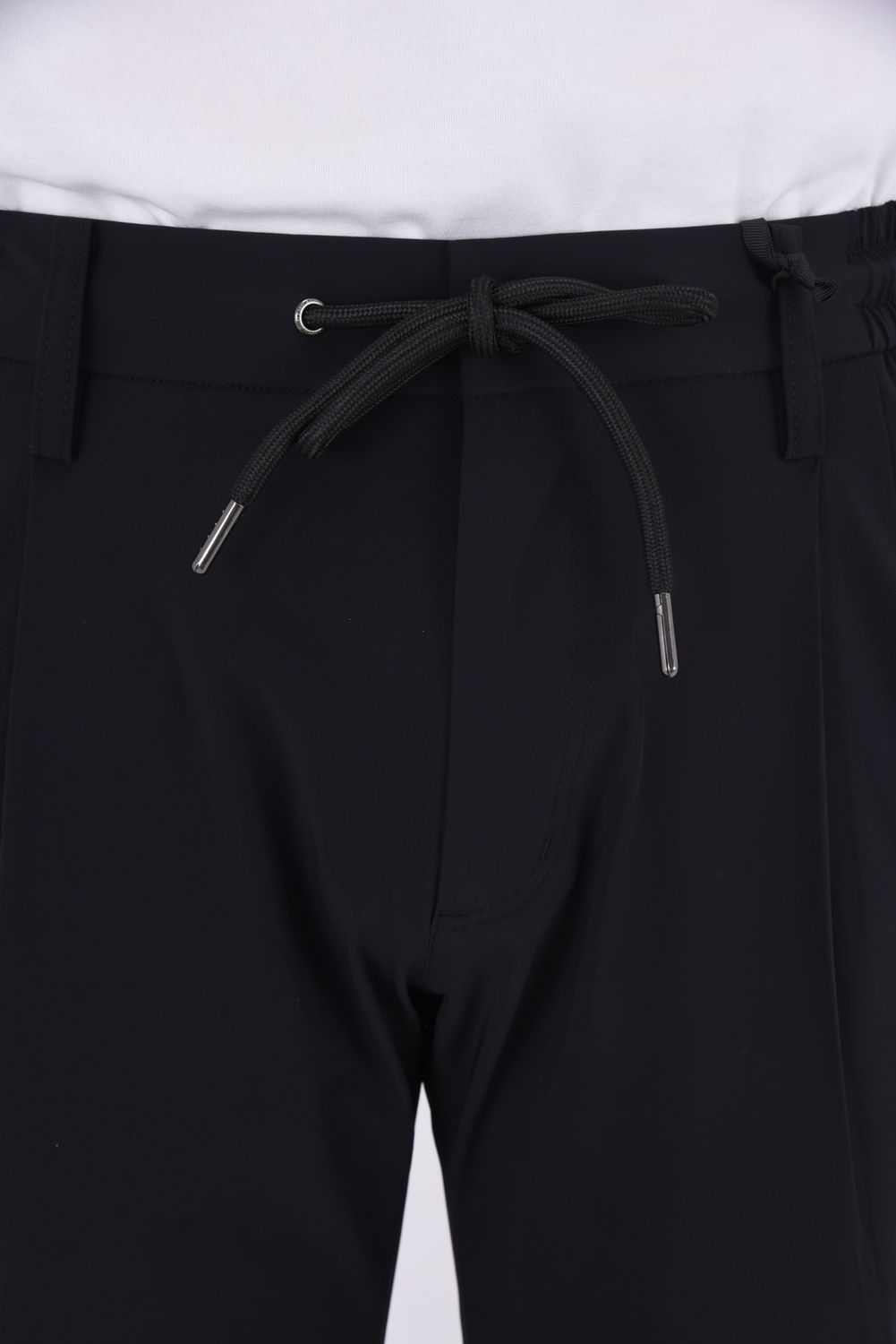 【26SS】【セットアップ】 NYLON JACKET & SLACKS / ナイロン テーラードシングルジャケット&イージースラックス (ブラック)