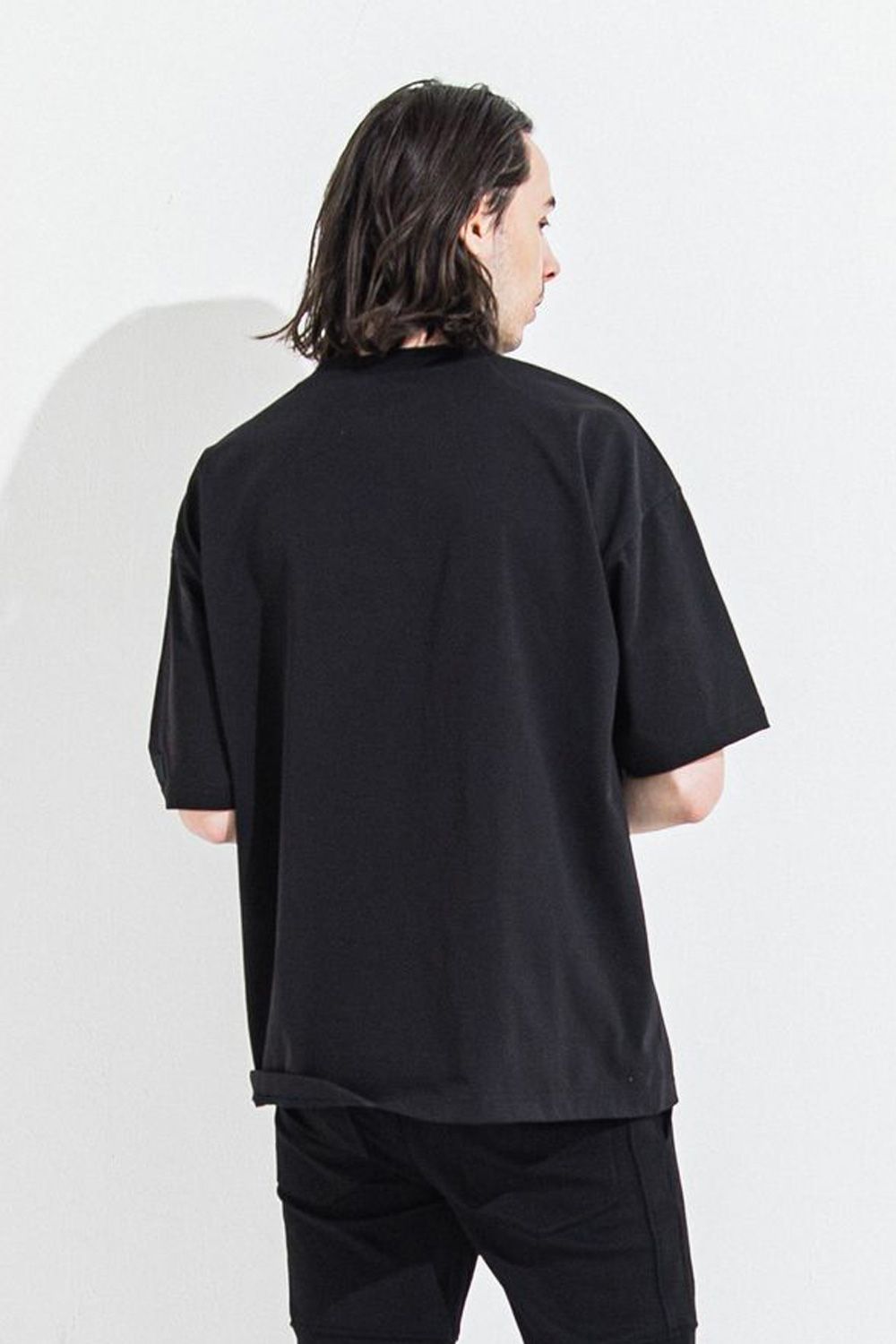 RC OVER TEE / RCロゴ オーバーTシャツ ブラック/ホワイト