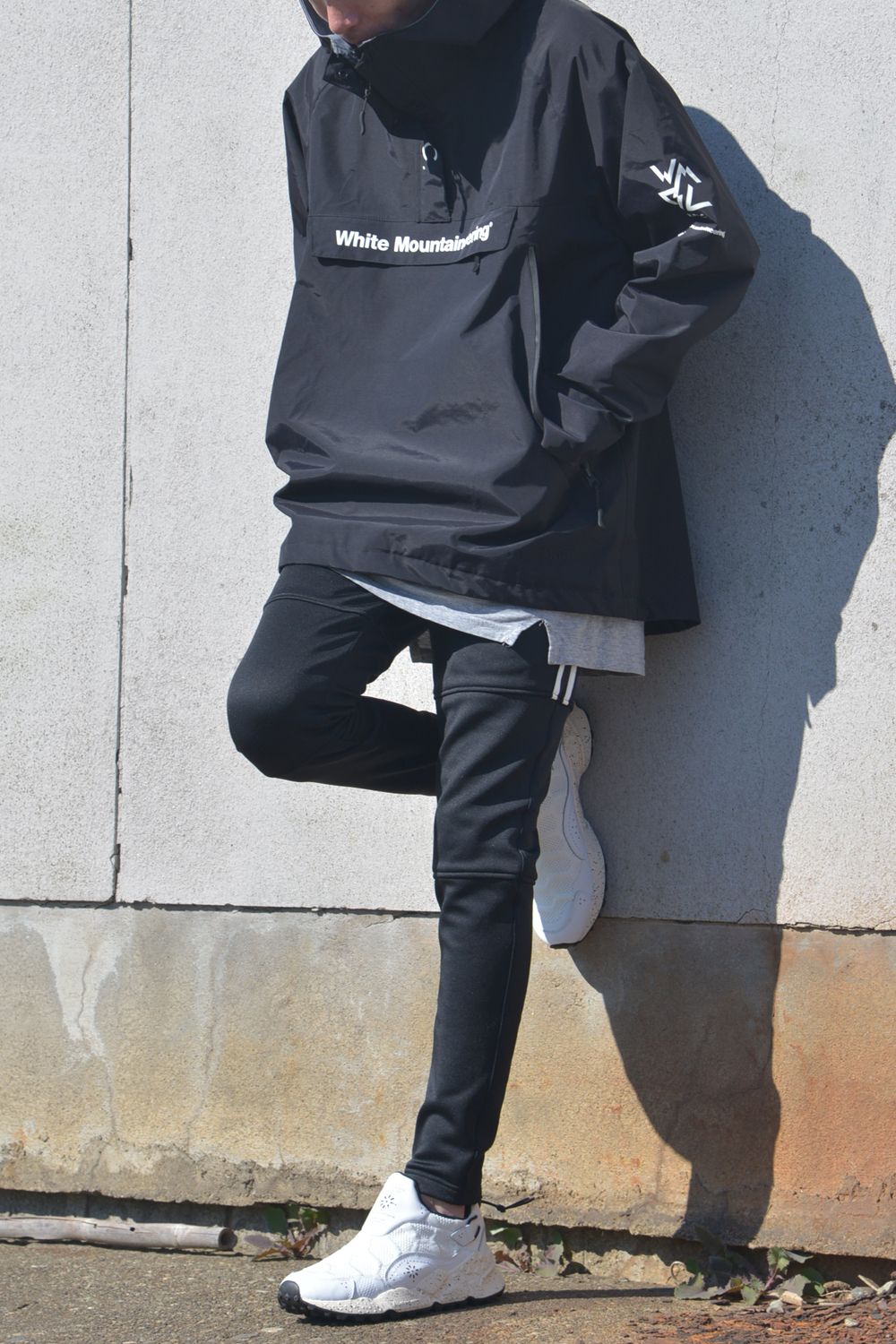 タイムセール♪【美品】RESOUND CLOTHING ラインパンツ　ブラック RESOUND CLOTHING】 完売必至!!大ヒットラインパンツが冬仕様に