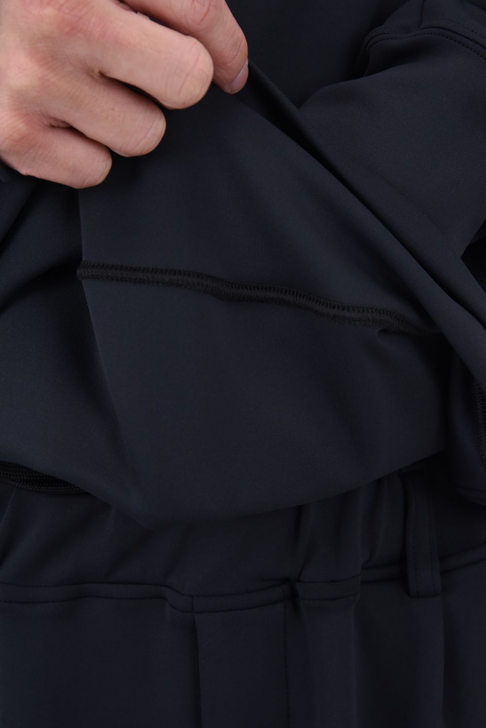 WILL PULLOVER HOODIE / メッセージプリント プルオーバーパーカー (ブラック)