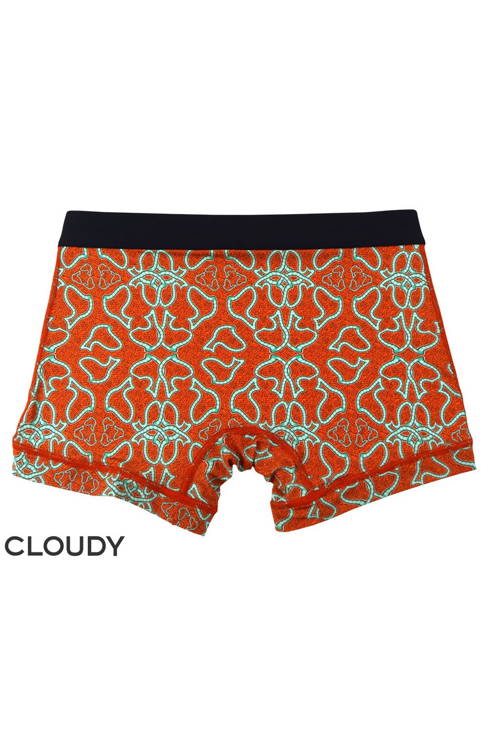 【gravevault x CLOUDY】 ASOMDWE Short Boxer - オレンジ