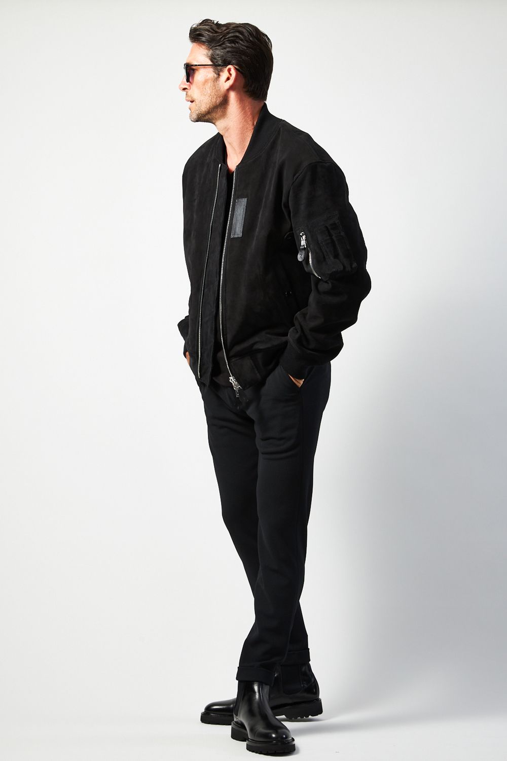 1PIU1UGUALE3 - 【BLACK MILITARY Vol.18】 MA-1 FLIGHT JACKET LIGHT 