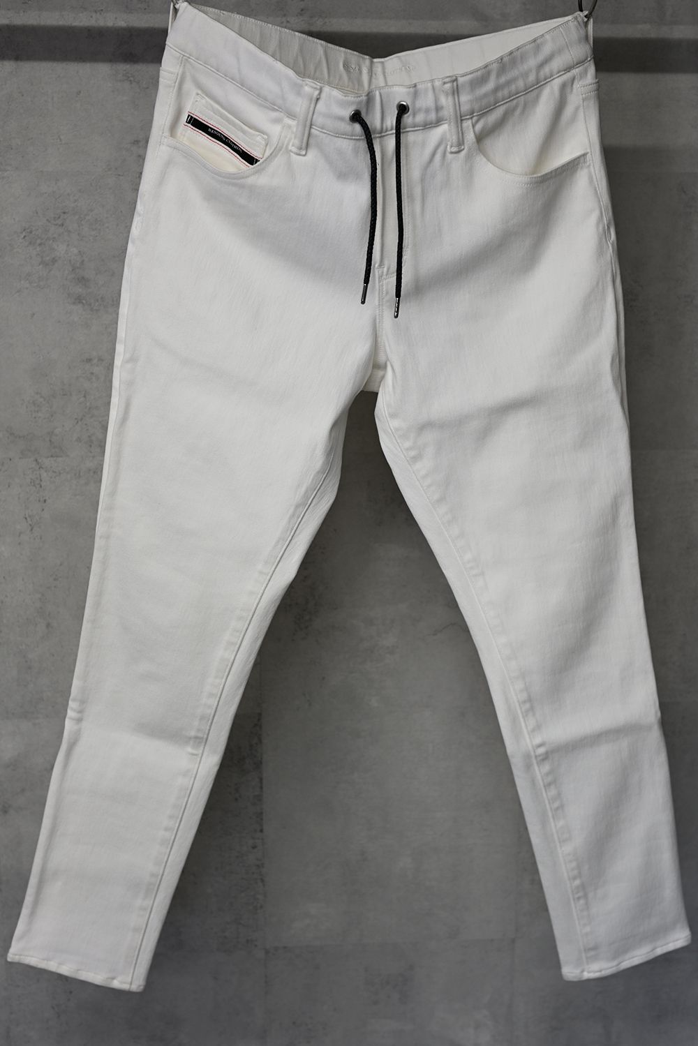 MICK DENIM JERSEY  / 定番 デニム ジャージーンズ  ホワイト (9月上旬入荷予定)