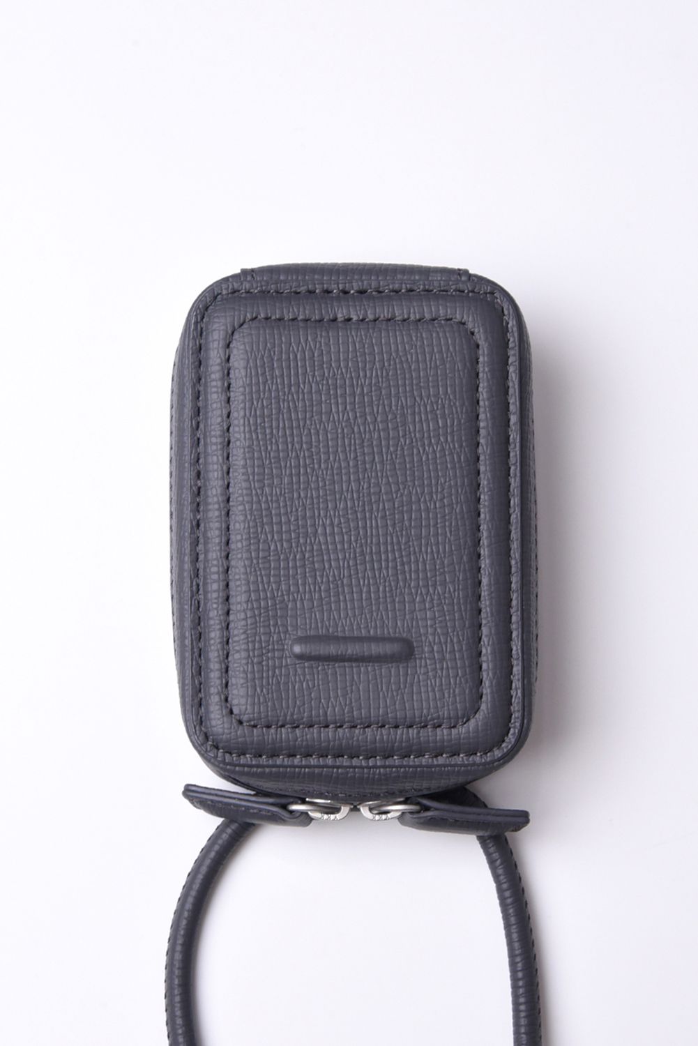 STRAPPED-ACCESSORY-MICROBAG / ストラップ付き MagSafe対応 ショルダーマイクロバッグ (グレー)