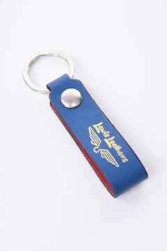 LEWIS LEATHERS BELT LOOP KEYRING MK1 / レザー キーリング ヴィンテージターコイズ