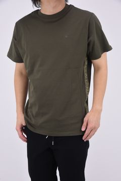TAPE LOGO T-SHIRT / テープロゴ ショートスリーブ (カーキ)