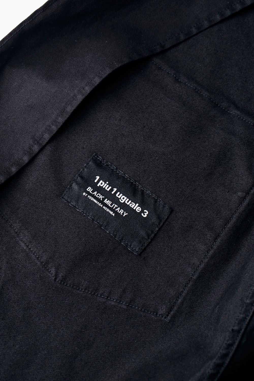 【BLACK MILITARY Vol.11】 UTILITY L/S SHIRTS-BLACK (8月末頃入荷予定 )※オーダー締切7/28(水)11:59迄
