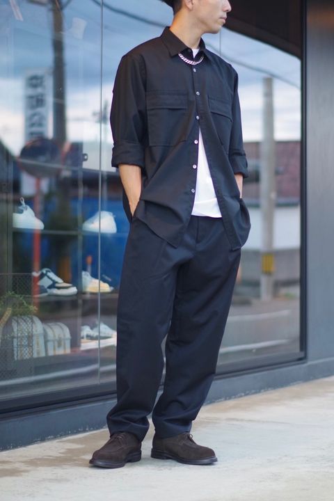 【:colon】 締まりすぎない BLACK coordinate.