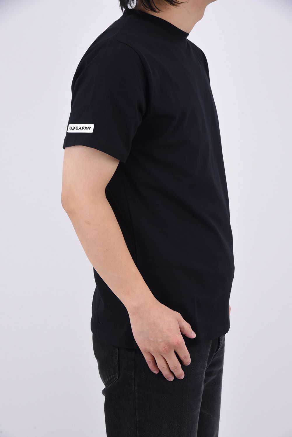 PATCH T-SHIRT / パッチ Tシャツ (ブラック)