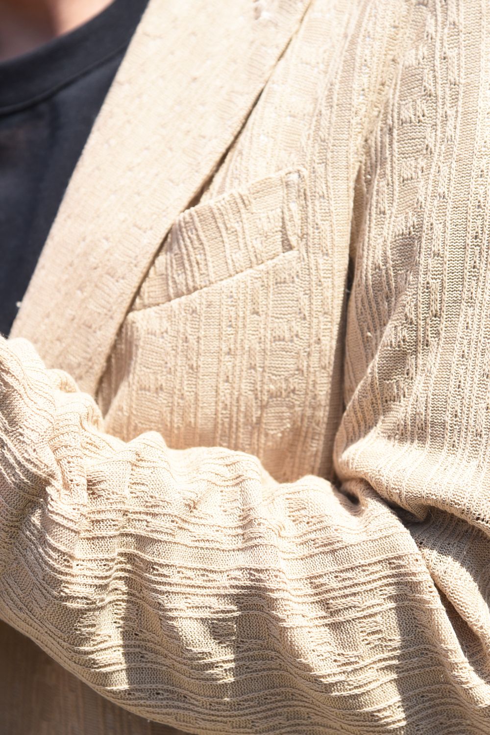 【113 RELAX】 涼しげなジャガードセットアップを使用したスタイリング