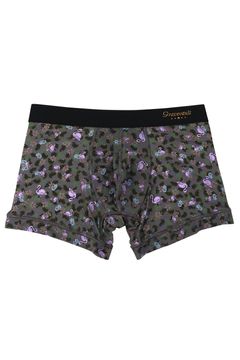 Pink Flamingo Short Boxer - グレー