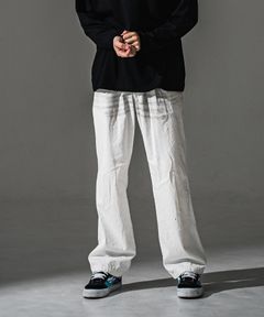 WK  PT / ワンタック ワークパンツ (ホワイトユーズド) (8月中旬入荷予定) ※オーダー締切:5月23日(土)17時