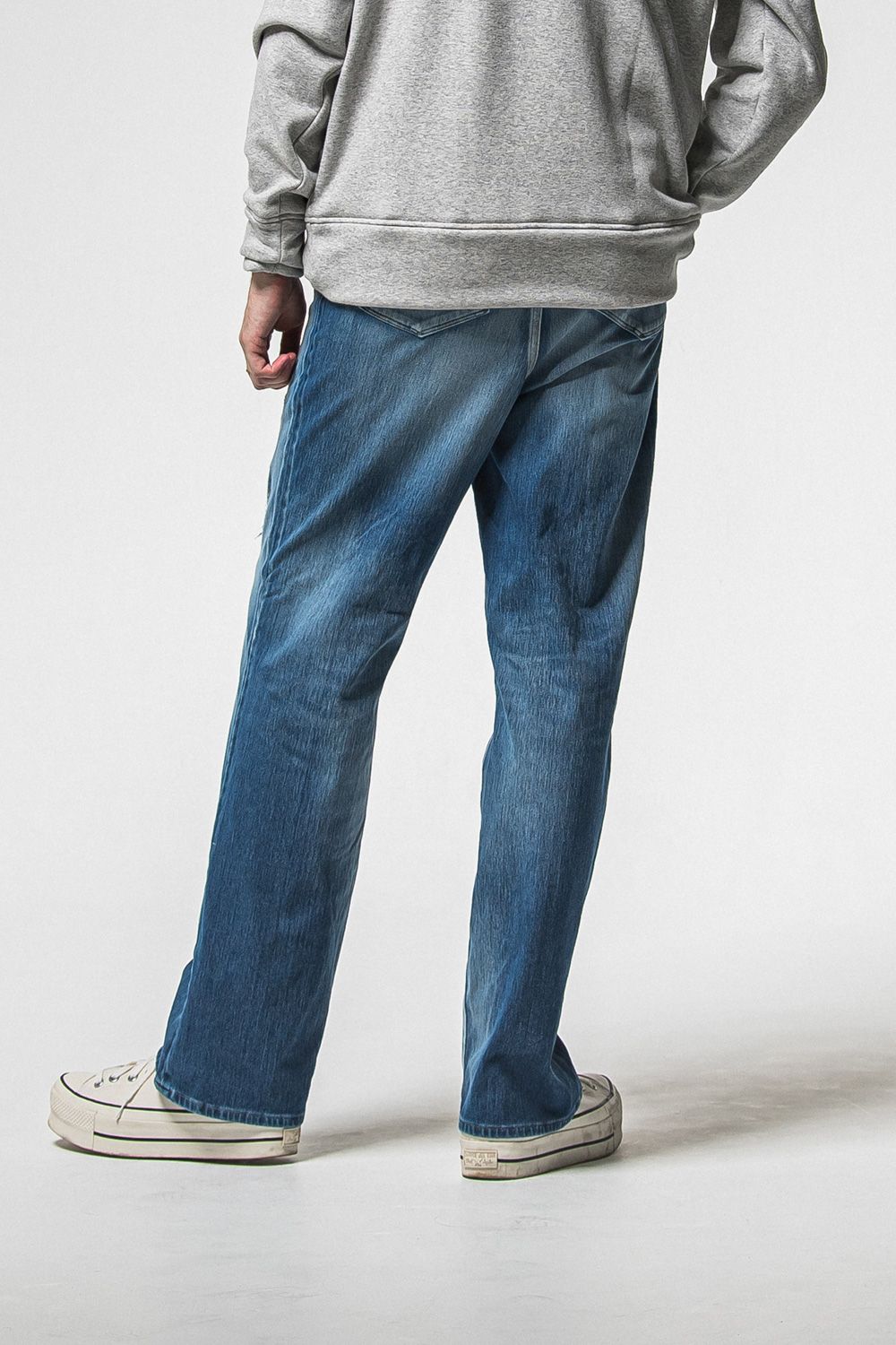 KING DENIM JERSEY / 新定番 バギーシルエット デニムジャージーンズ (インディゴクラッシュ) (12月中旬入荷予定) ※オーダー締切：9月1日(月)18:00
