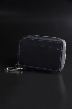 SMART W KEY CASE / LA122GT アノネイ社 ボックスカーフ スマートWキーケース ブラック