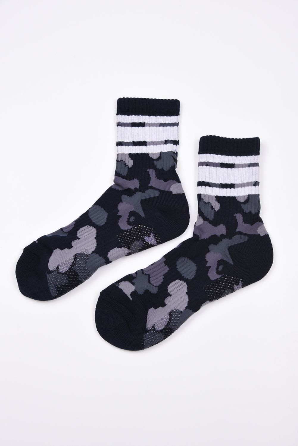 【26AW】 ORIGINAL CAMO SOCCER LONG SOX / オリジナルカモフラージュ ロングソックス (ブラック)